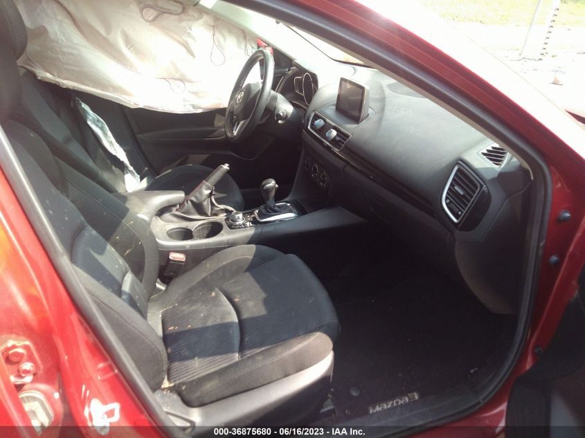 2016 MAZDA MAZDA3 I TOURING - 3MZBM1L78GM326130