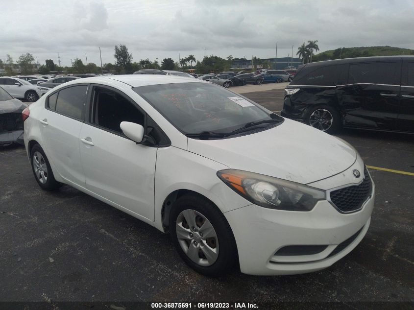 2016 KIA FORTE LX - KNAFK4A60G5615964