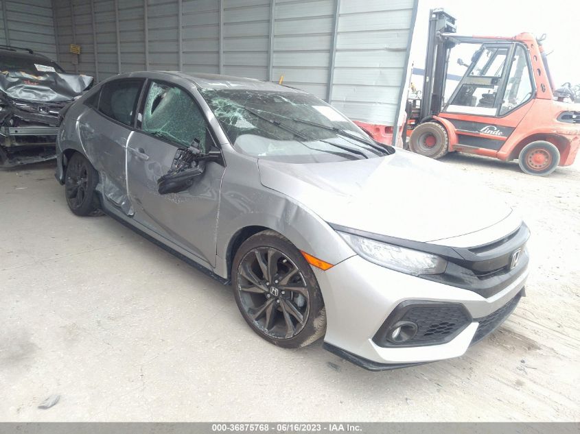 2018 HONDA CIVIC HATCHBACK SPORT TOURING - SHHFK7H93JU232514