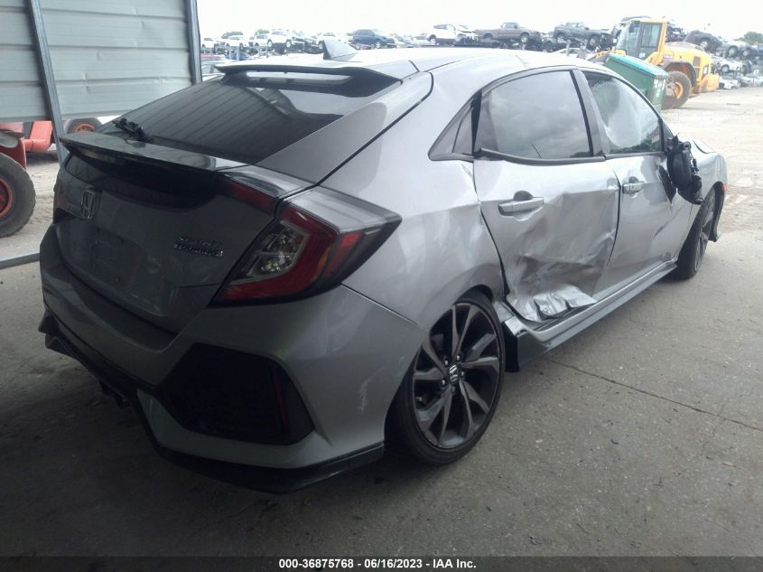 2018 HONDA CIVIC HATCHBACK SPORT TOURING - SHHFK7H93JU232514