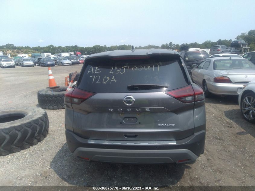 2021 NISSAN ROGUE SV - JN8AT3BB9MW233197