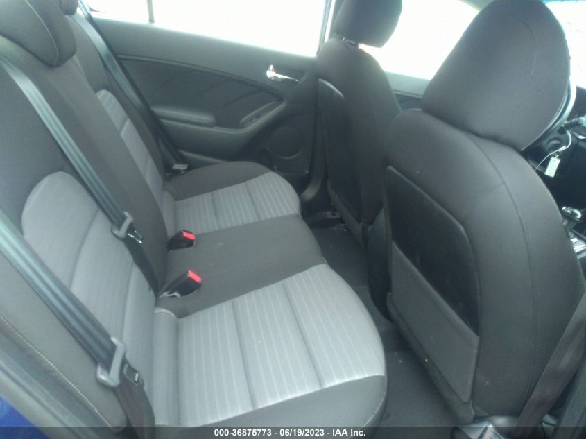 2017 KIA FORTE S - 3KPFL4A75HE092553