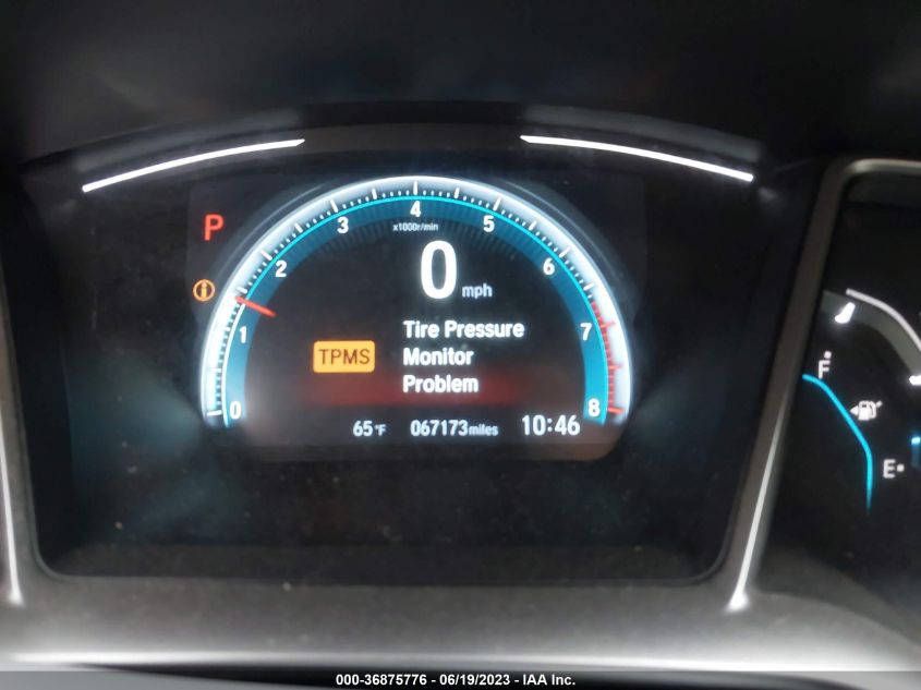 2017 HONDA CIVIC SEDAN EX - 2HGFC2F77HH565372