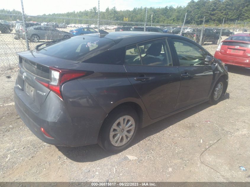 2019 TOYOTA PRIUS L ECO/LE/XLE/LIMITED - JTDKARFU0K3101271