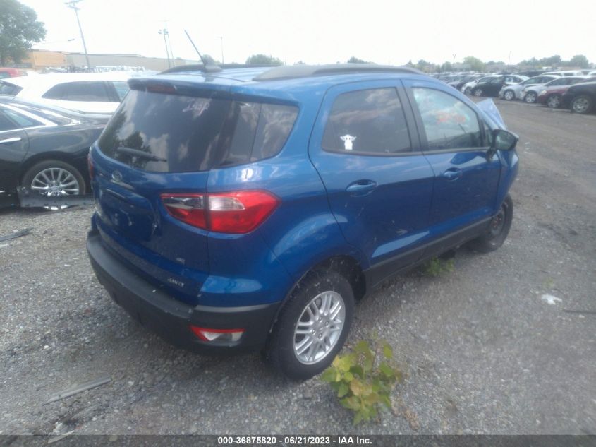 2020 FORD ECOSPORT SE - MAJ6S3GL3LC343920