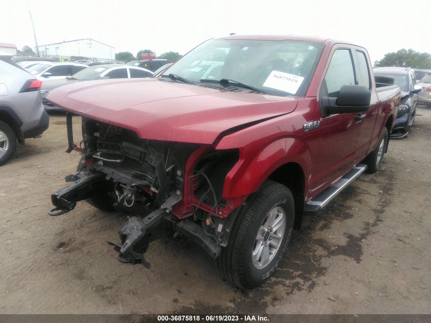 VIN 1FTEX1EB0JKF69910 2018 FORD F-150 XL/XLT