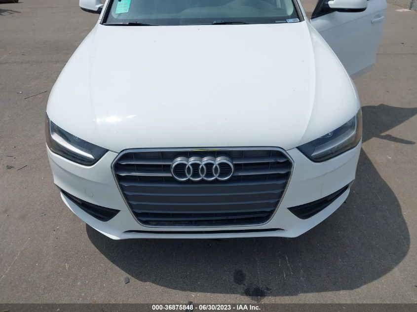 2014 AUDI A4 PREMIUM - WAUAFAFL6EN044019