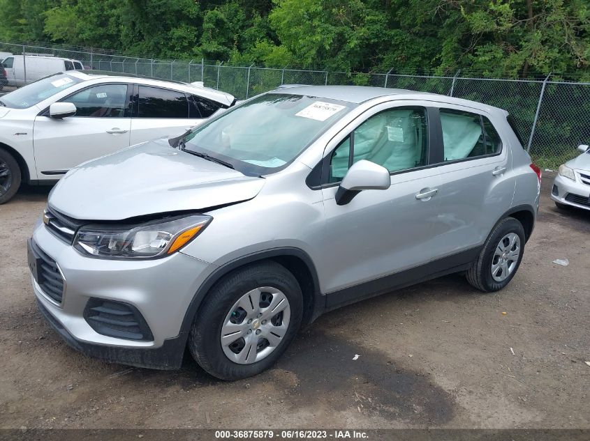 2017 CHEVROLET TRAX LS - KL7CJKSB8HB258350
