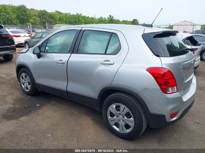 2017 CHEVROLET TRAX LS - KL7CJKSB8HB258350