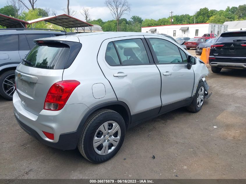 2017 CHEVROLET TRAX LS - KL7CJKSB8HB258350