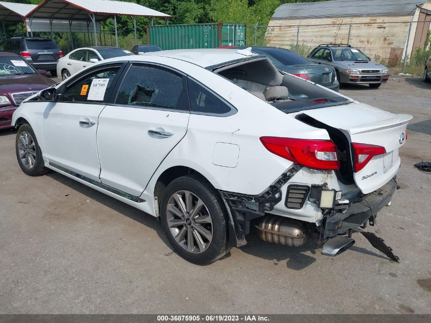 2017 HYUNDAI SONATA SPORT/LIMITED - 5NPE34AF9HH553784