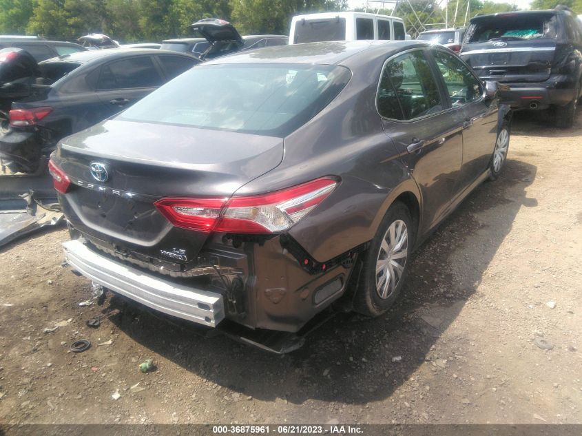 2018 TOYOTA CAMRY HYBRID - 4T1B31HK5JU003011