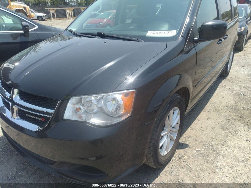 2016 DODGE GRAND CARAVAN SXT - 2C4RDGCG8GR100814