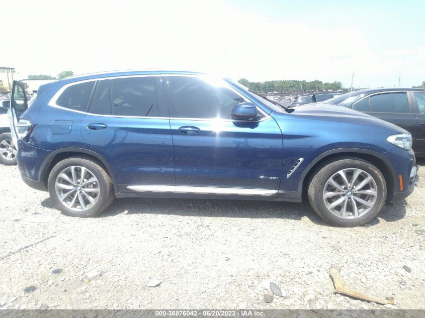 2018 BMW X3 XDRIVE30I - 5UXTR9C5XJLD64801