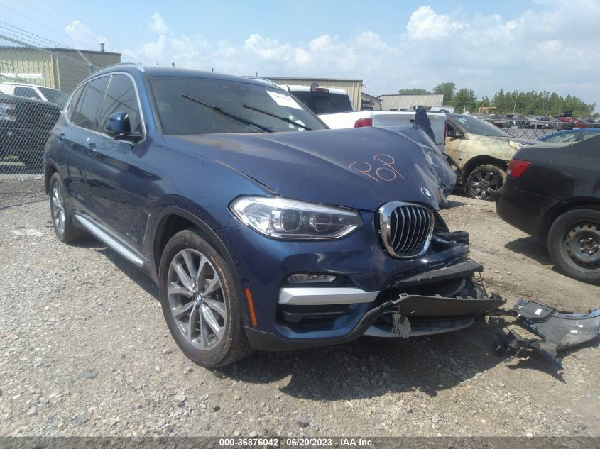 2018 BMW X3 XDRIVE30I - 5UXTR9C5XJLD64801