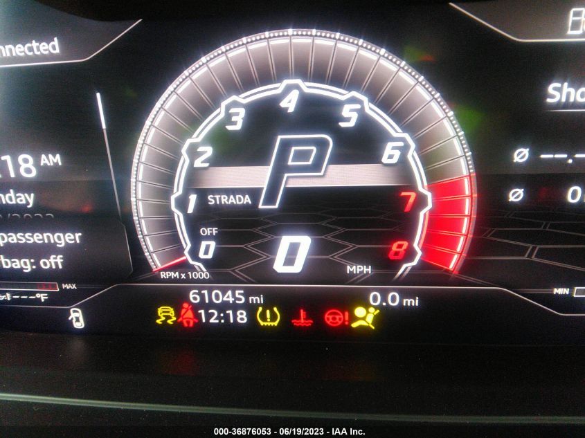 2019 LAMBORGHINI URUS ZPBUA1ZL9KLA03314