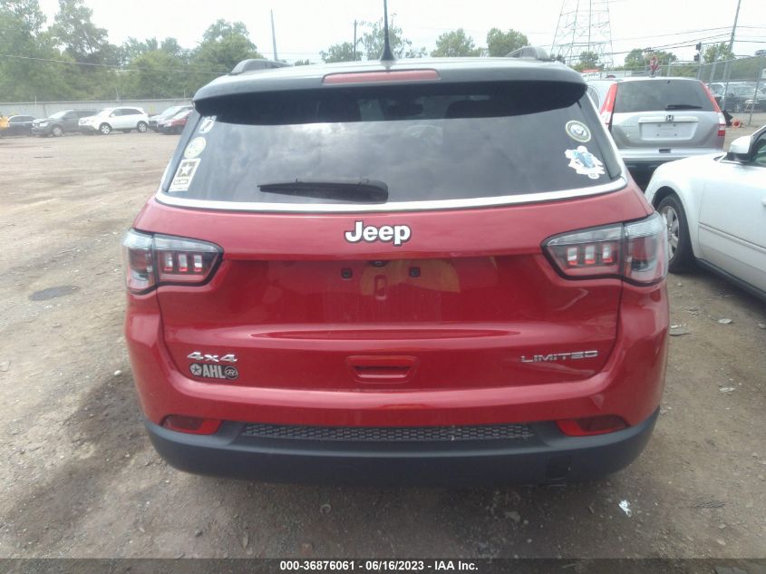 2018 JEEP COMPASS LIMITED - 3C4NJDCBXJT423633