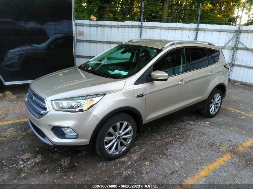 1FMCU9J95HUB59695 2017 FORD ESCAPE, photo no. 2