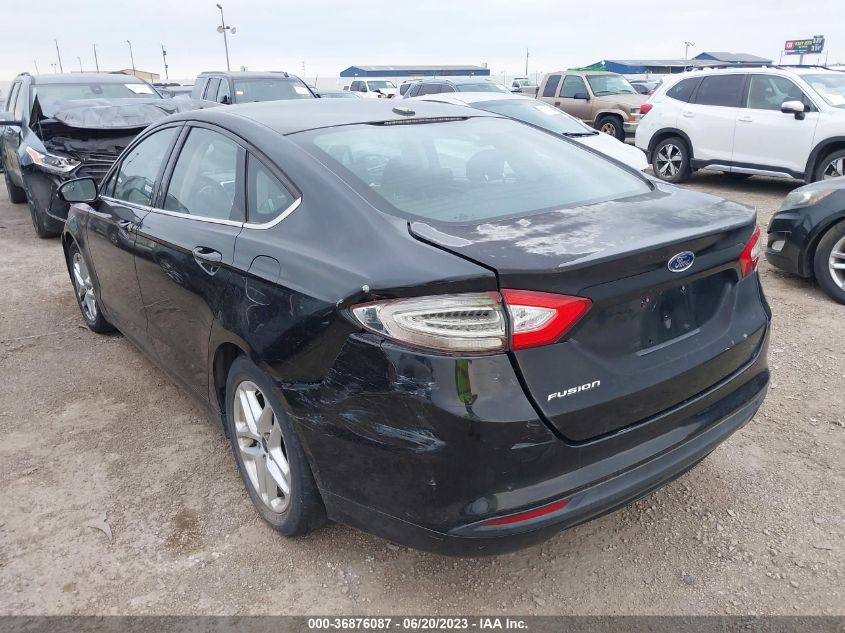 2013 FORD FUSION SE - 3FA6P0H77DR364838