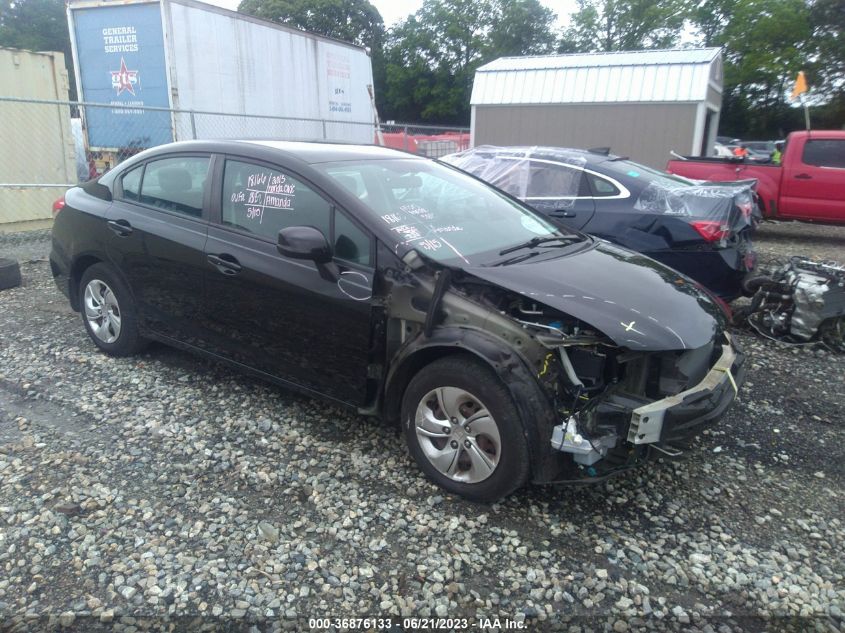 2013 HONDA CIVIC SDN LX - 19XFB2F58DE082026