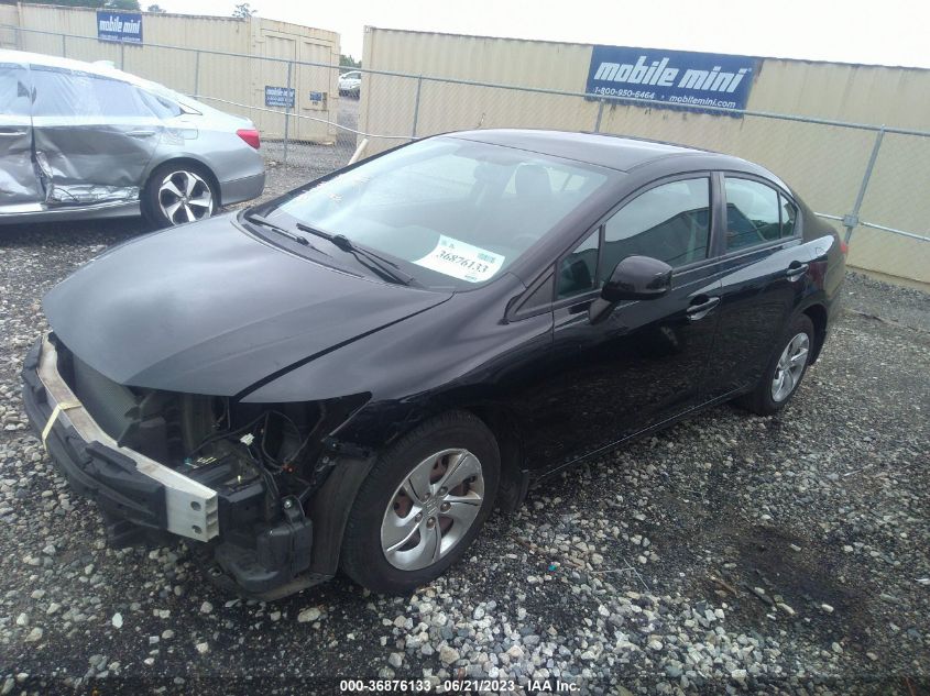 2013 HONDA CIVIC SDN LX - 19XFB2F58DE082026
