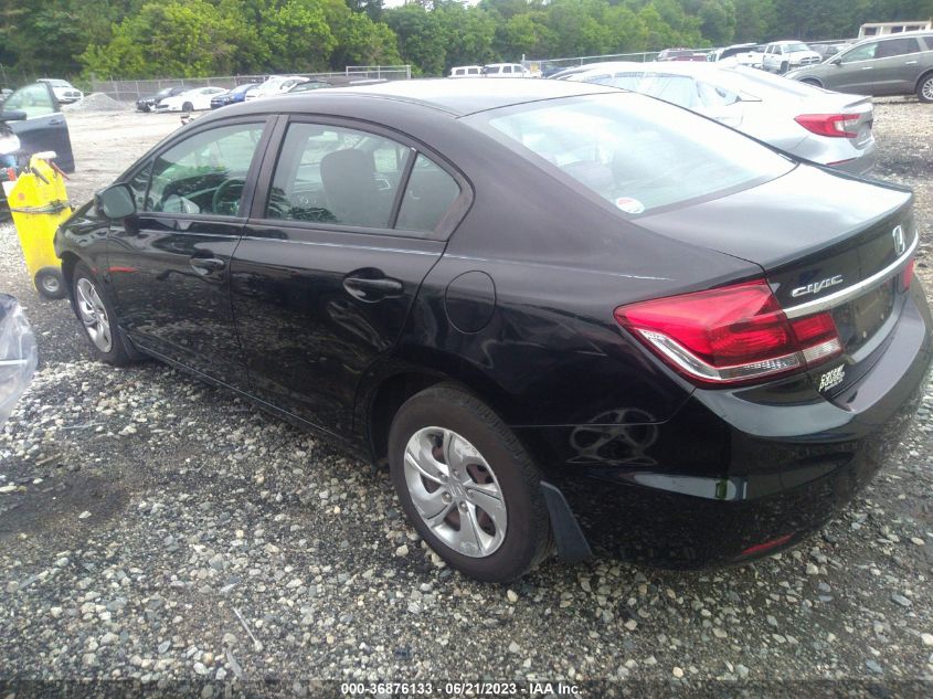 2013 HONDA CIVIC SDN LX - 19XFB2F58DE082026