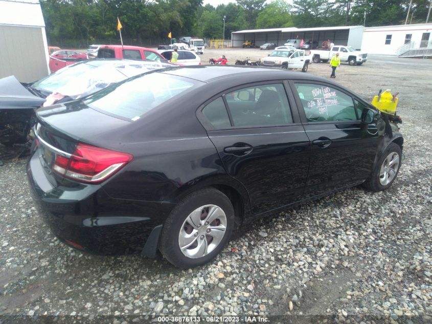 2013 HONDA CIVIC SDN LX - 19XFB2F58DE082026