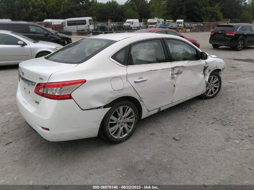 2014 NISSAN SENTRA SL - 3N1AB7APXEL645769
