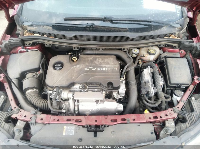 2017 CHEVROLET CRUZE LT - 1G1BE5SMXH7134503