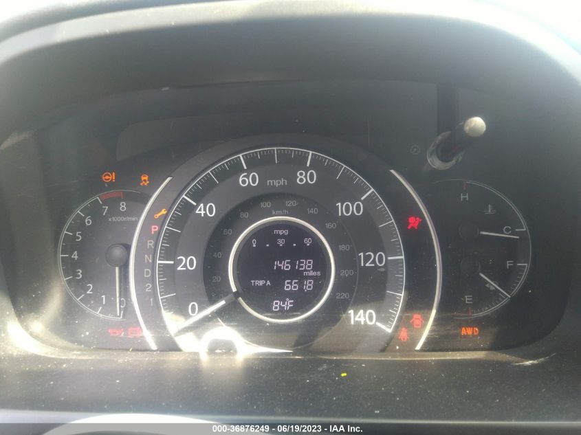 2013 HONDA CR-V EX-L - 2HKRM4H71DH674848