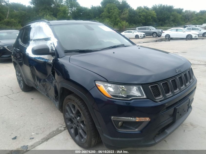 3C4NJCEB7MT596845 JEEP COMPASS 80TH ANNIVERSARY 2021
