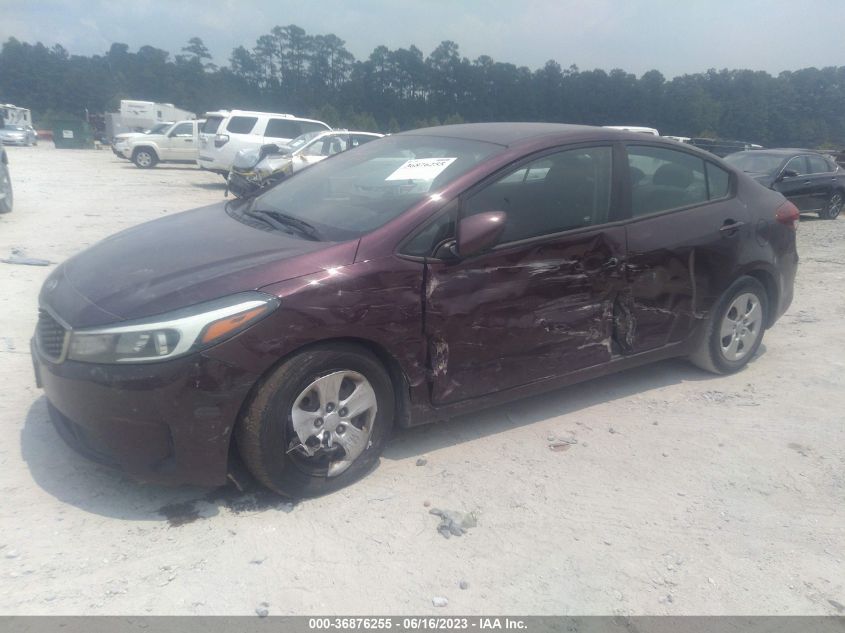 2017 KIA FORTE LX - 3KPFK4A75HE018150