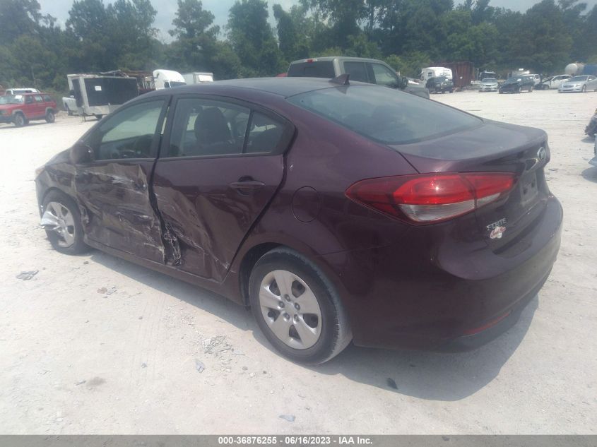 2017 KIA FORTE LX - 3KPFK4A75HE018150