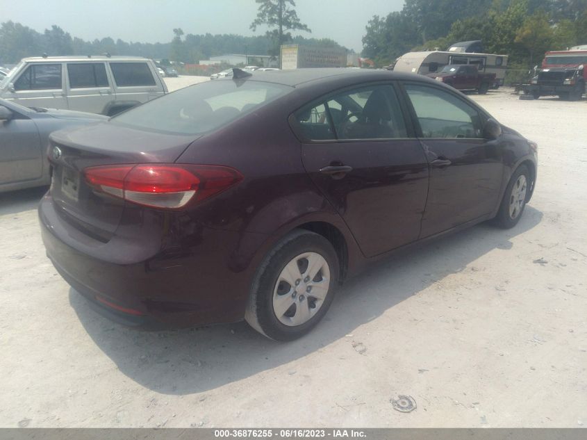 2017 KIA FORTE LX - 3KPFK4A75HE018150