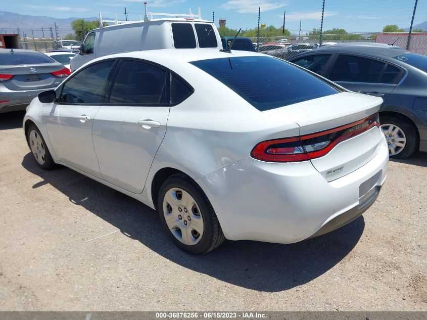 2015 DODGE DART SE - 1C3CDFAA8FD407095