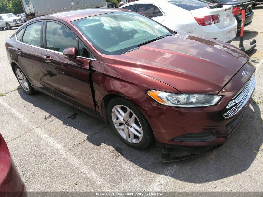 2016 FORD FUSION SE - 3FA6P0H75GR283406