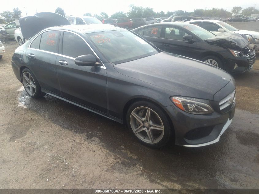 2016 MERCEDES-BENZ C-CLASS C 300 - 55SWF4KB3GU141265