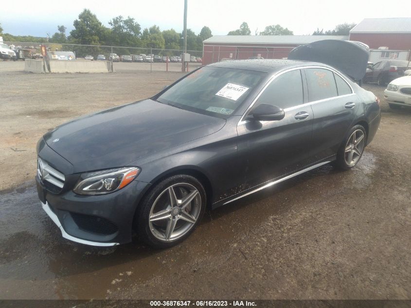 2016 MERCEDES-BENZ C-CLASS C 300 - 55SWF4KB3GU141265