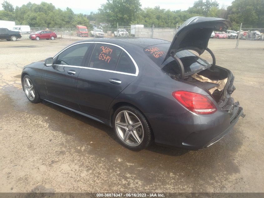 2016 MERCEDES-BENZ C-CLASS C 300 - 55SWF4KB3GU141265