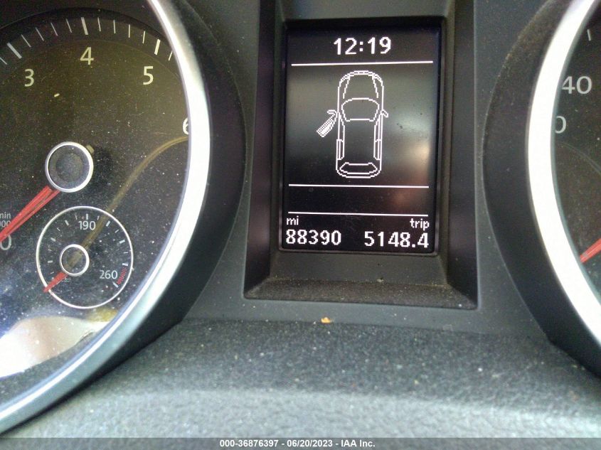 2013 VOLKSWAGEN GOLF W/CONV - WVWDB7AJ1DW129105