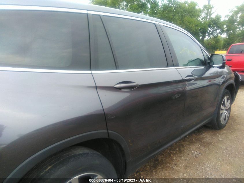2017 HONDA PILOT EX-L - 5FNYF6H53HB080380