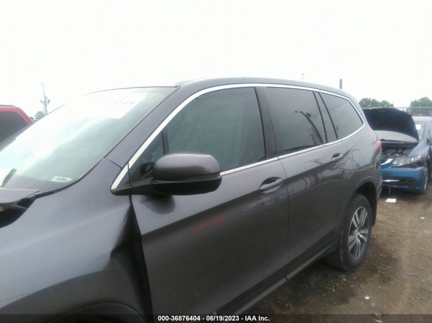 2017 HONDA PILOT EX-L - 5FNYF6H53HB080380