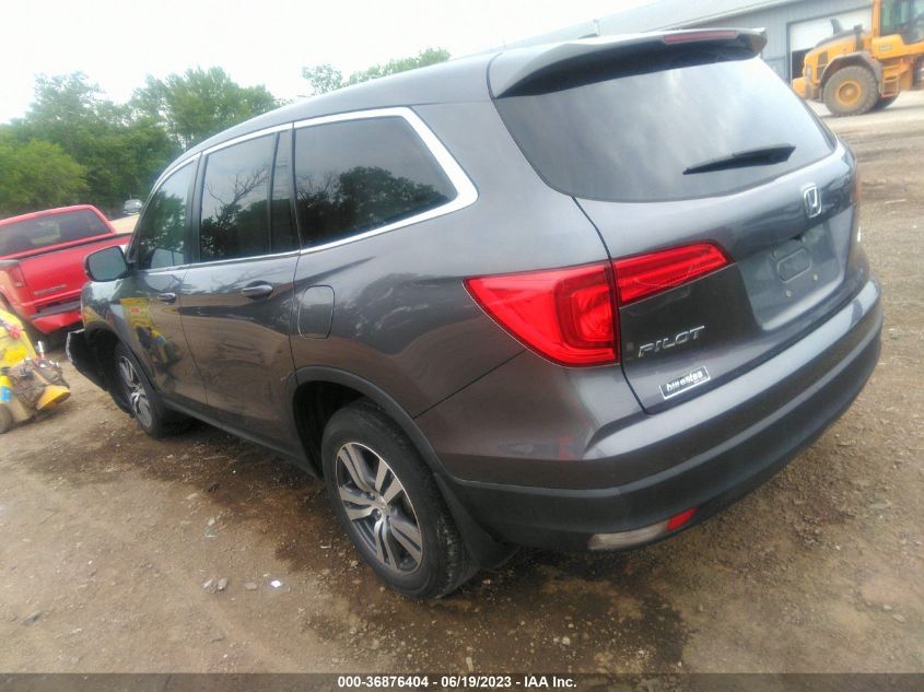 2017 HONDA PILOT EX-L - 5FNYF6H53HB080380