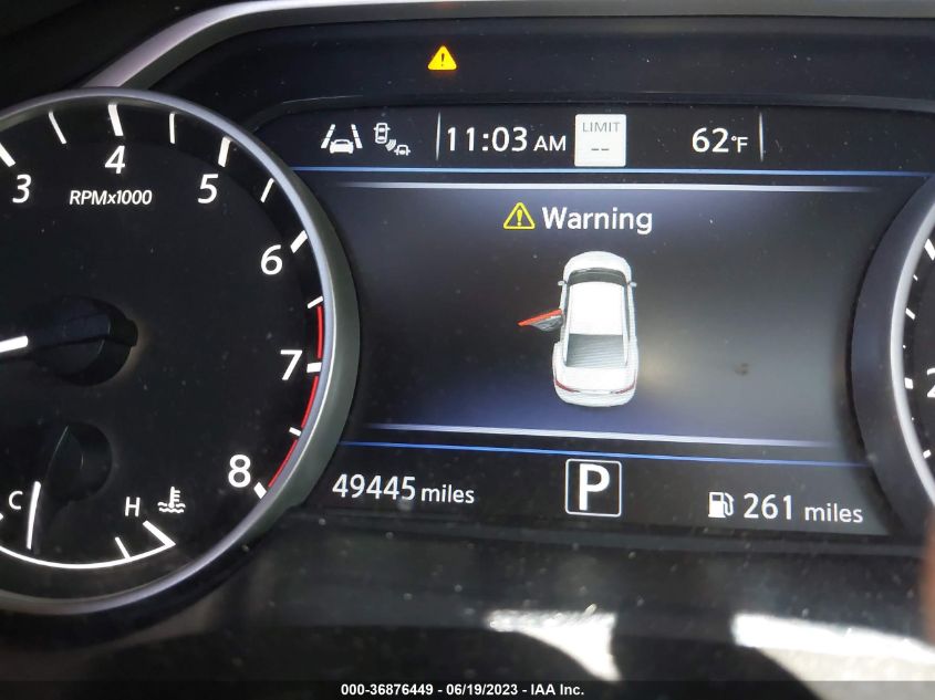2019 NISSAN MAXIMA PLATINUM - 1N4AA6AVXKC372211