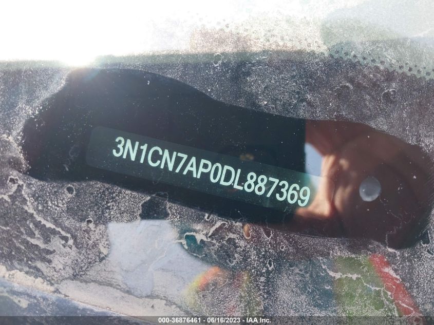 2013 NISSAN VERSA SL - 3N1CN7AP0DL887369