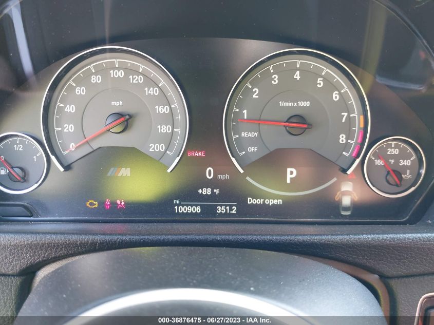 2016 BMW M3 - WBS8M9C58G5D31632