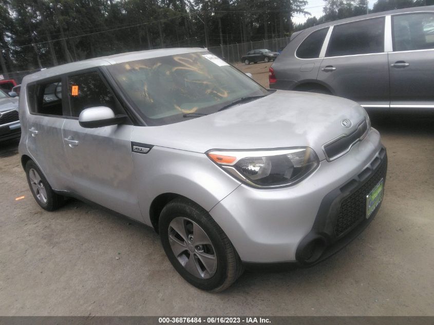 2016 KIA SOUL BASE - KNDJN2A21G7873775