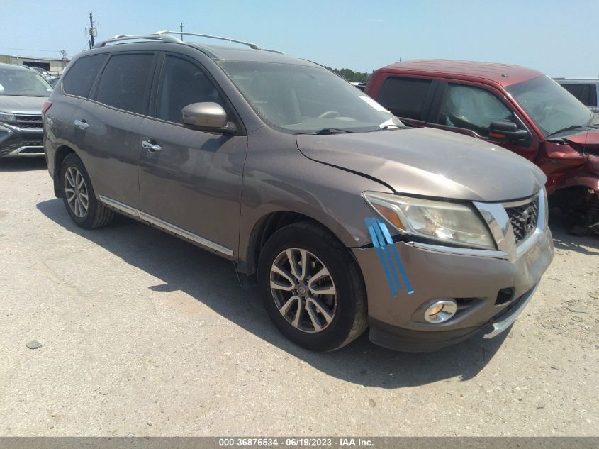 2013 NISSAN PATHFINDER S/SV/SL/PLATINUM - 5N1AR2MN0DC612534
