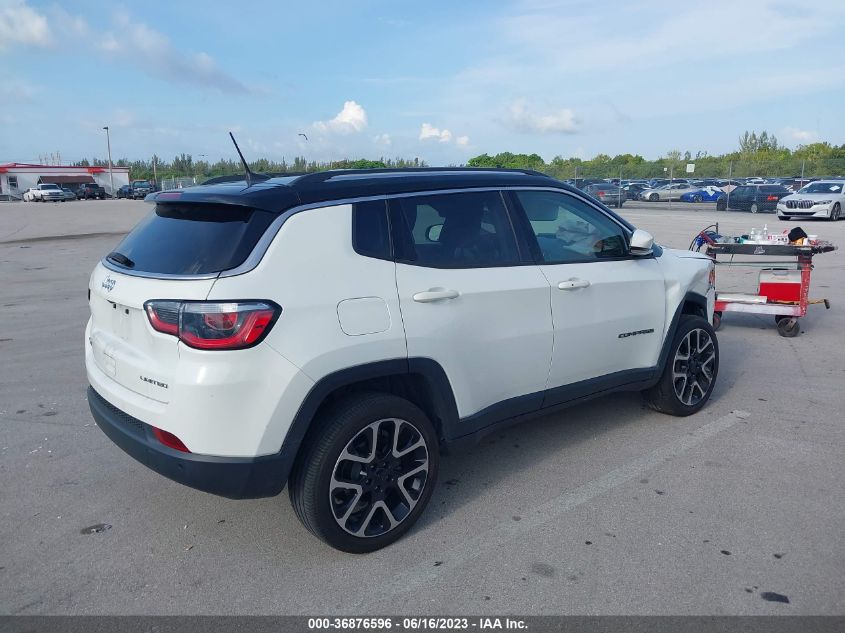 2017 JEEP COMPASS LIMITED - 3C4NJDCB4HT624387