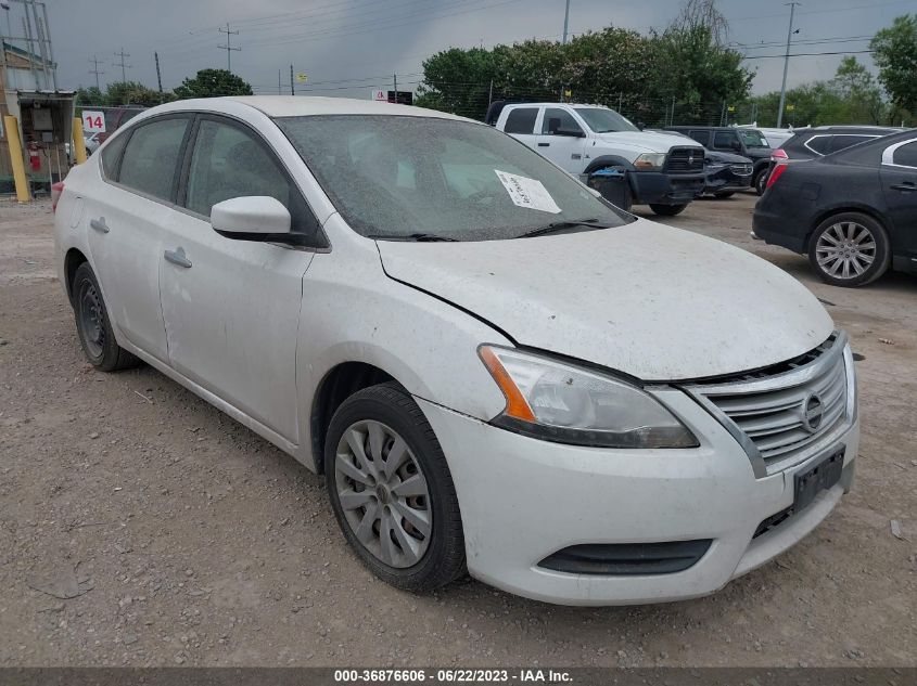 2013 NISSAN SENTRA SV - 3N1AB7AP3DL765203